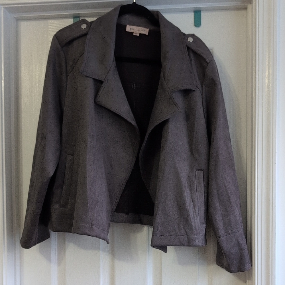 Philosophy Charcoal Women's Blazer